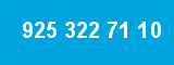 925 322 71 10